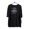 Vintage black Ontario Canada Harley Davidson T-Shirt - mens xxx-large