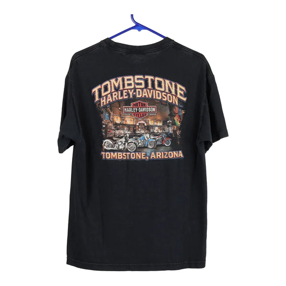 Vintage black Tombstone Arizona Harley Davidson T-Shirt - mens large