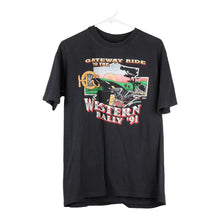  Vintage black Bakersfield California Harley Davidson T-Shirt - womens x-large