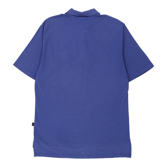 Vintage blue Adidas Polo Shirt - mens large