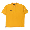 Vintage yellow Adidas Polo Shirt - mens xx-large