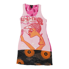  Vintage pink Lolita Custo Mini Dress - womens medium