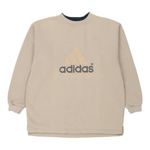  Vintage cream Bootleg Adidas Sweatshirt - mens large