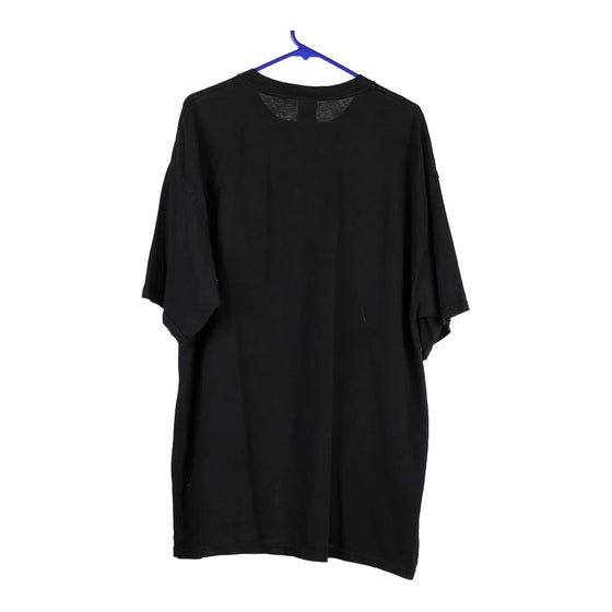 Vintage black Gildan T-Shirt - mens x-large