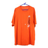 Vintage orange Tony Stewart #20 Unbranded T-Shirt - mens xxx-large