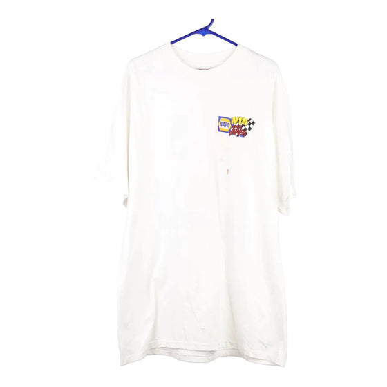 Vintage white Hanes T-Shirt - mens x-large