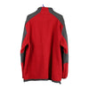 Vintage red Essex Fleece Jacket - mens x-large