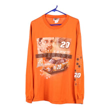  Vintage orange Tony Stewart #20 Winners Circle Long Sleeve T-Shirt - mens xx-large