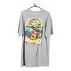 Vintage grey Kyle Busch #18 Joe Gibbs Racing T-Shirt - mens x-large