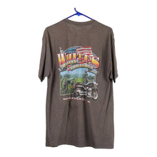  Vintage brown Harley Davidson T-Shirt - mens large