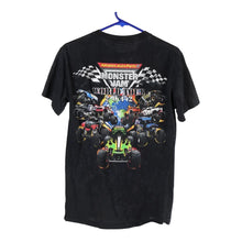  Vintage black Monster Jam World Tour 2012 Alstyle T-Shirt - mens small