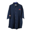 Vintage blue Tri-Mountain Short Sleeve Shirt - mens xxx-large