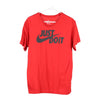Vintage red Just Do It Nike T-Shirt - mens large