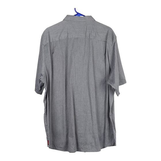 Vintage grey Wrangler Short Sleeve Shirt - mens x-large