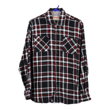  Vintage black Wrangler Flannel Shirt - mens medium