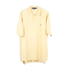  Vintage yellow Polo by Ralph Lauren Polo Shirt - mens x-large