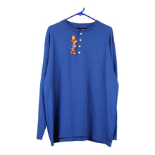  Vintage blue Disney Long Sleeve T-Shirt - mens x-large