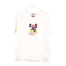  Vintage white Mickey Inc T-Shirt - womens x-large