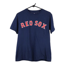  Vintage blue Boston Red Sox Majestic T-Shirt - womens medium