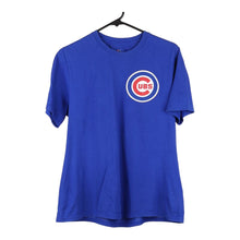 Vintage blue Chicago Cubs Majestic T-Shirt - womens x-large