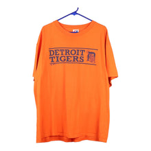  Vintage orange Detroit Tigers Majestic T-Shirt - mens x-large