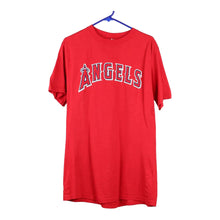  Vintage red Los Angeles Angels Majestic T-Shirt - mens medium