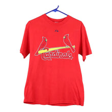  Vintage red St. Louis Cardinals Majestic T-Shirt - mens small