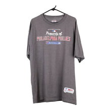  Vintage grey Philadelphia Phillies Majestic T-Shirt - mens x-large