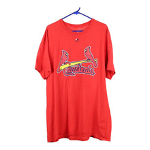 Vintage red St. Louis Cardinals Majestic T-Shirt - mens x-large