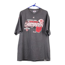  Vintage grey Cincinnati Reds 2012 Majestic T-Shirt - mens x-large