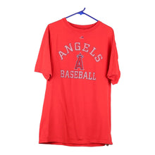  Vintage red Los Angeles Angels Majestic T-Shirt - mens large