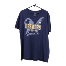  Vintage blue Milwaukee Brewers Mlb T-Shirt - mens x-large