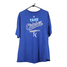  Vintage blue Kansas City Royals Majestic T-Shirt - mens x-large