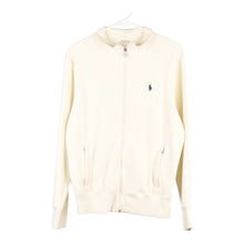  Vintage white Polo Ralph Lauren Zip Up - mens small