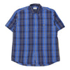 Vintage blue Lacoste Short Sleeve Shirt - mens x-large