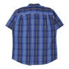 Vintage blue Lacoste Short Sleeve Shirt - mens x-large