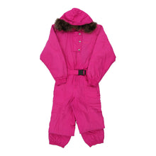  Vintage pink Fila All-In-One Ski Suit - womens x-small