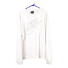 Vintage white Nike Sweatshirt - womens xx-large