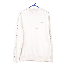  Vintage white Calvin Klein Sweatshirt - mens small