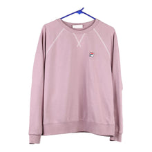  Vintage pink Fila Sweatshirt - womens x-large