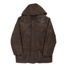  Vintage brown Unbranded Leather Jacket - mens xx-large