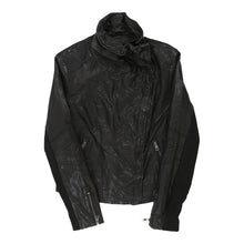  Vintage black Levis Leather Jacket - womens medium