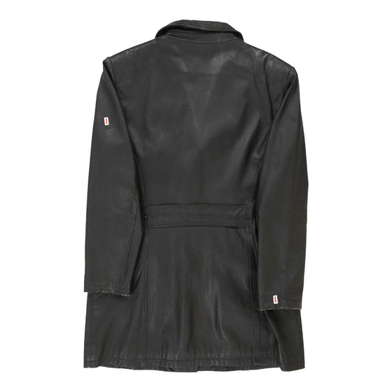 Vintage black Unbranded Leather Jacket - womens large