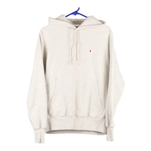  Vintage white Reverse Weave Champion Hoodie - mens small