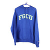 Vintage blue FGCU Champion Hoodie - mens medium