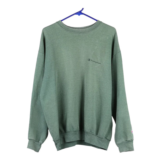 Vintage green Champion Sweatshirt - mens large