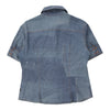 Vintage blue Just Cavalli Denim Shirt - womens large