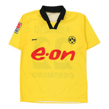  Vintage yellow Borussia Dortmund Replica Football Shirt - mens medium