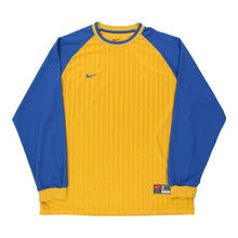  Vintage yellow Nike Long Sleeve T-Shirt - mens xx-large