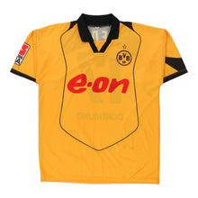  Vintage yellow Borussia Dortmund Replica Football Shirt - mens x-large